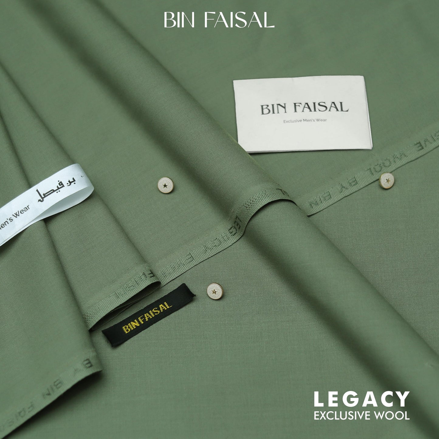LEGECY EXCLUSIVE WOOL BY BIN FAISAL