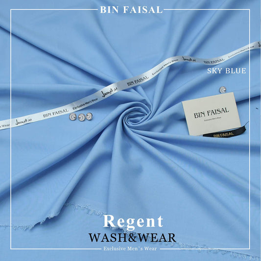 Regent Premium Wash & Wear”- Sky Blue