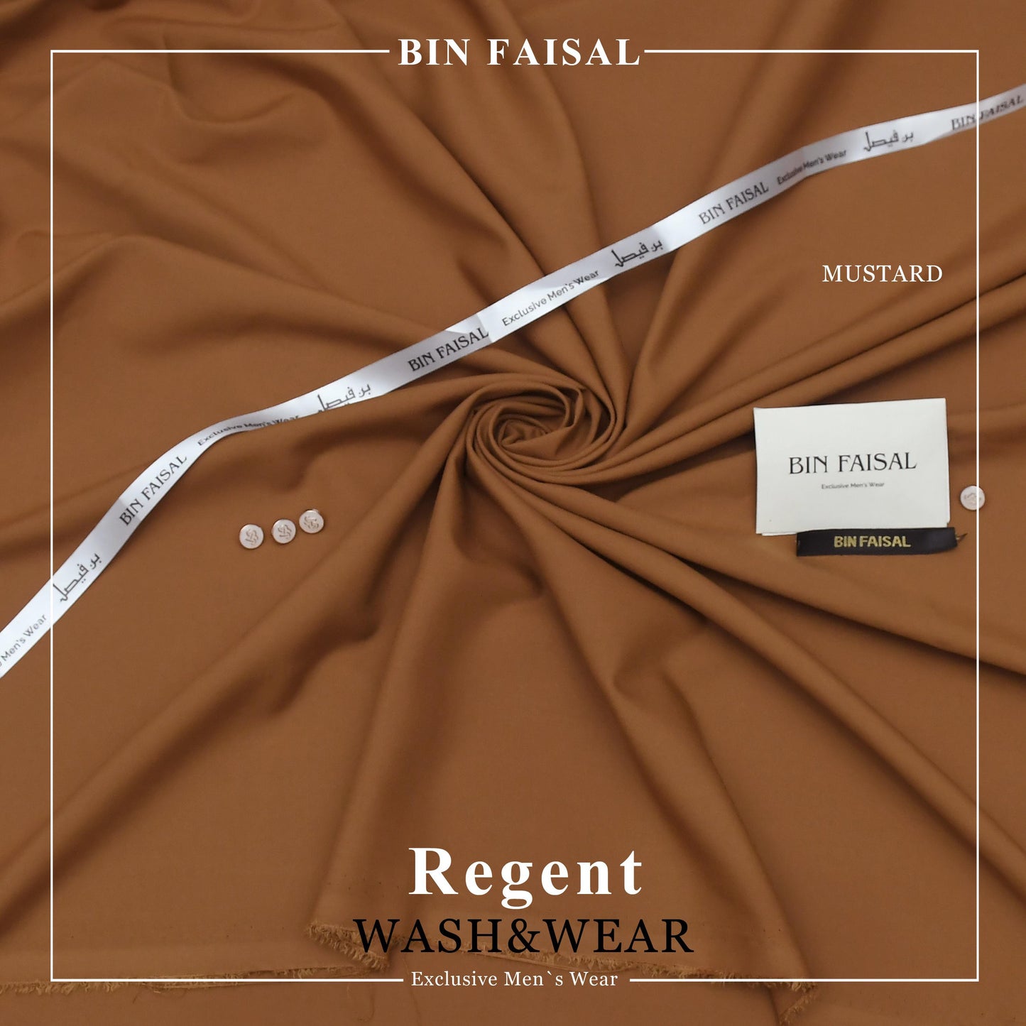 Regent Premium Wash & Wear”-Musturd