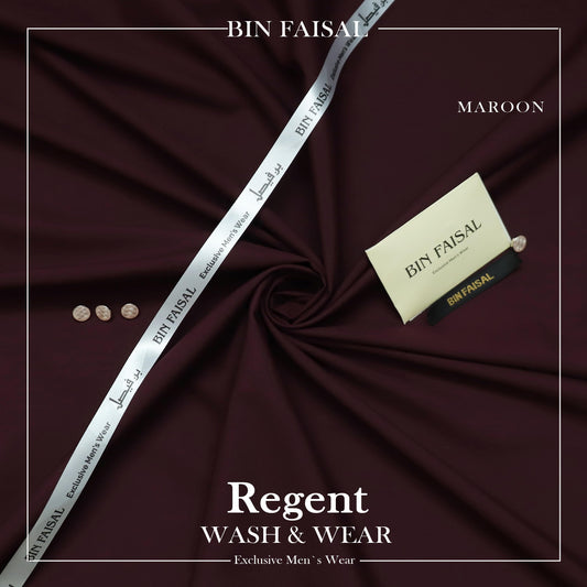 Regent Premium Wash & Wear”-Maroon