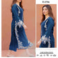 AZURE - 2 PIECE UNSTICED IN DHANAK