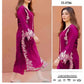AZURE - 2 PIECE UNSTICED IN DHANAK